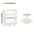 Fliesen-Verlegeclips und Abstandhalter im Vorratspack
