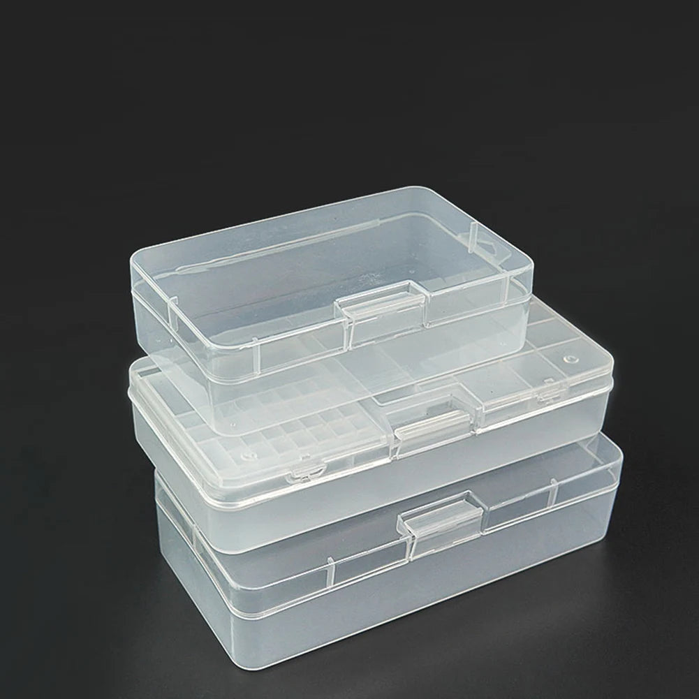 Transparente Kleinteilebox für Reparatur- und Schraubenzubehör