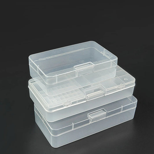 Transparente Kleinteilebox für Reparatur- und Schraubenzubehör