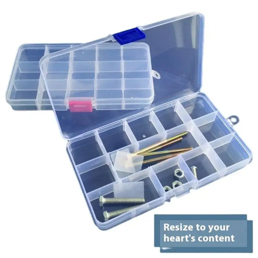 Sortierbox mit 24 Fächern für Schrauben, Perlen und Kleinteile