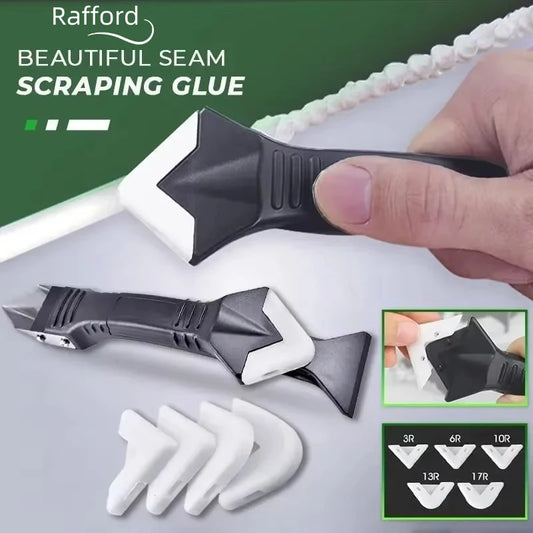 5-in-1 Silikonspachtel-Set zum Glätten und Entfernen von Fugen