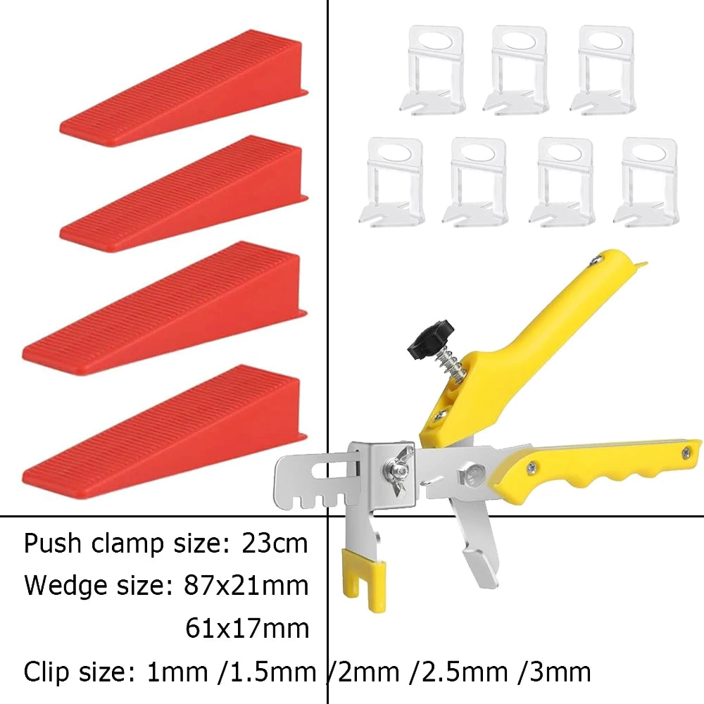 Fliesen-Verlegeclips und Abstandhalter im Vorratspack
