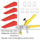 Fliesen-Verlegeclips und Abstandhalter im Vorratspack