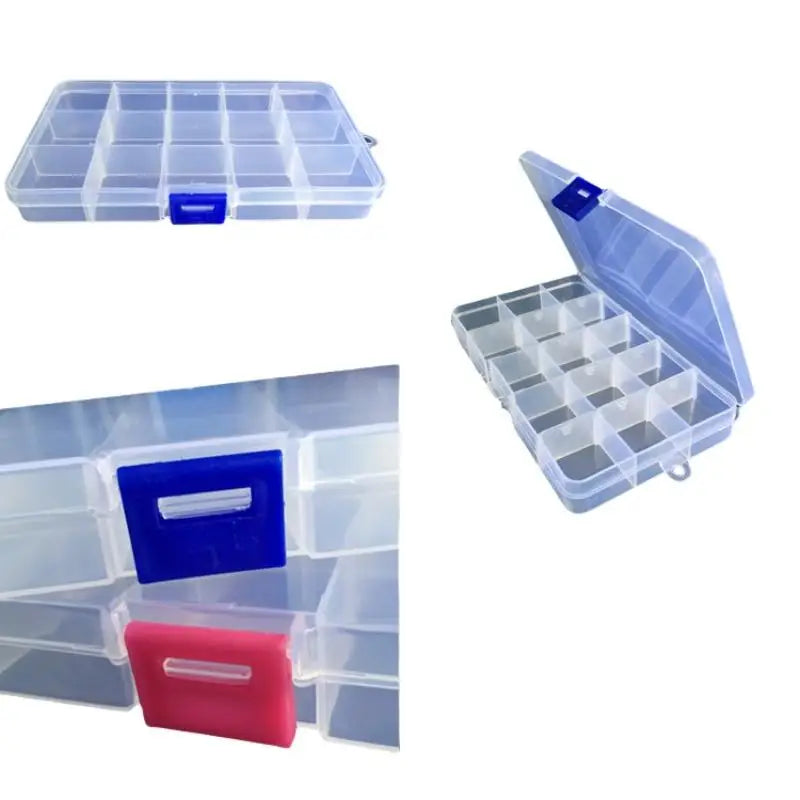 Sortierbox mit 24 Fächern für Schrauben, Perlen und Kleinteile