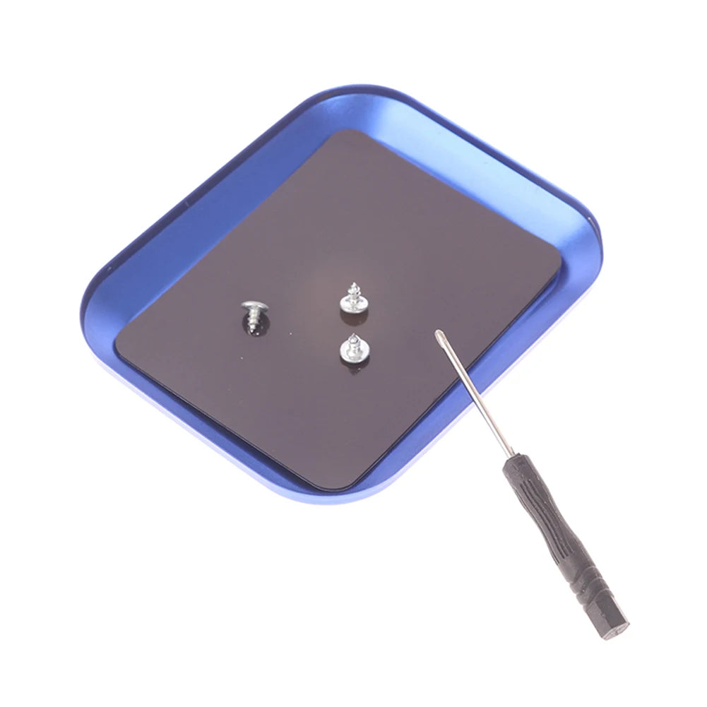 Magnetische Schraubenschale aus Aluminium für Kleinteile