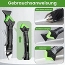 Fugenwerkzeug-Set mit Kartuschenpresse, Glättern und Schabern