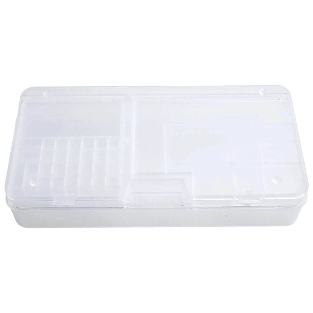 Transparente Kleinteilebox für Reparatur- und Schraubenzubehör