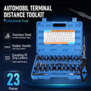 23-teiliges Terminal-Ausbauwerkzeug-Set im Transportkoffer