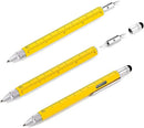 7-in-1 Multifunktionsstift mit Lineal, Schraubendreher und Wasserwaage